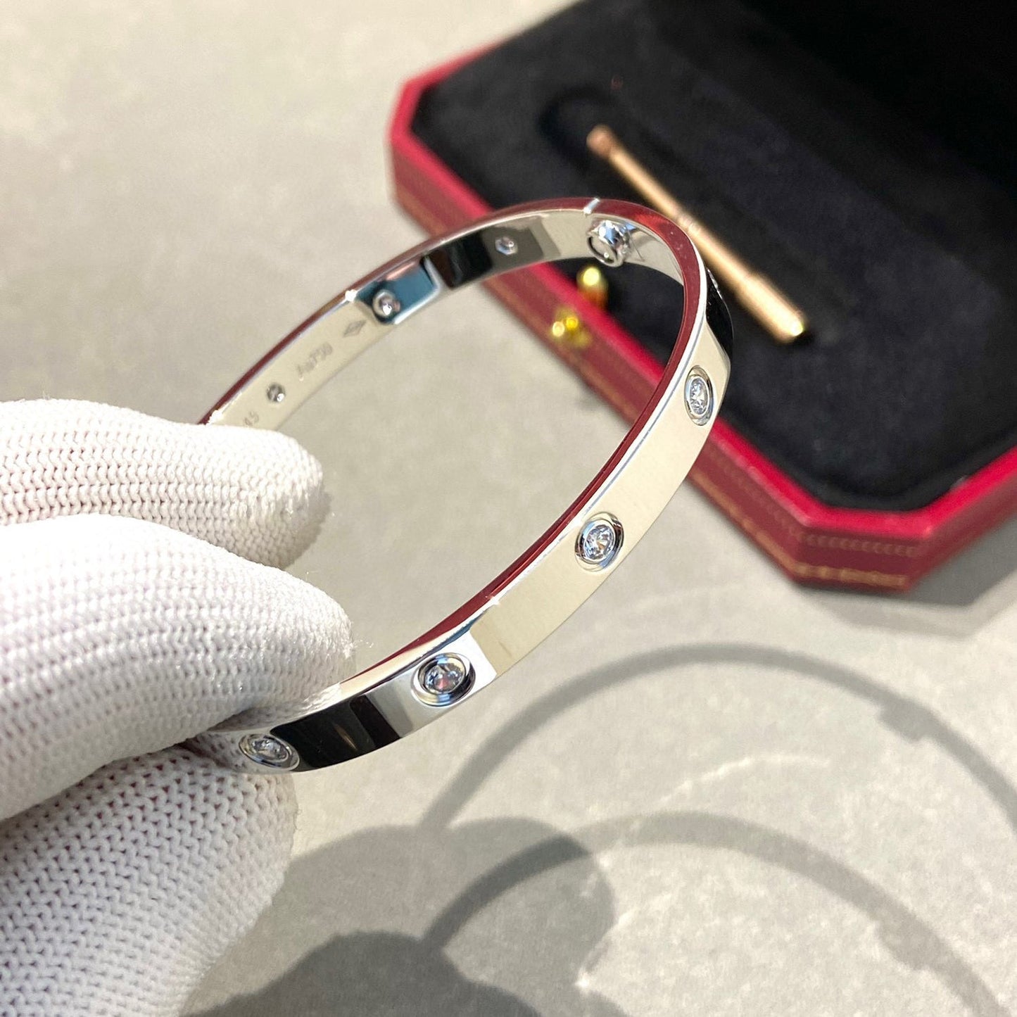 DIANA LOVE BRACELET 6.1MM 10 DIAMONDS