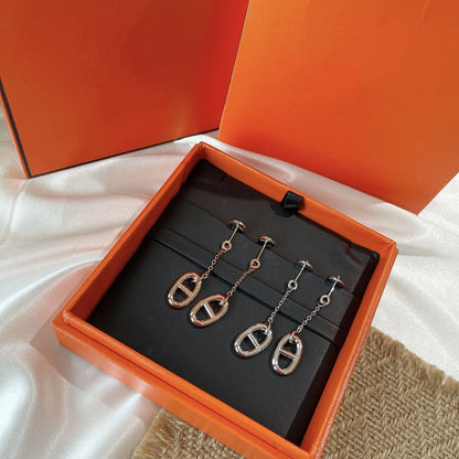 DIANA CHAINE TASSEL EARRINGS