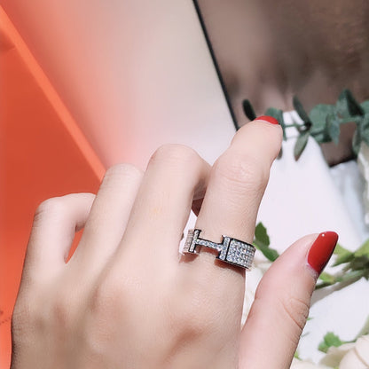 DIANA H RING FULL DIAMOND