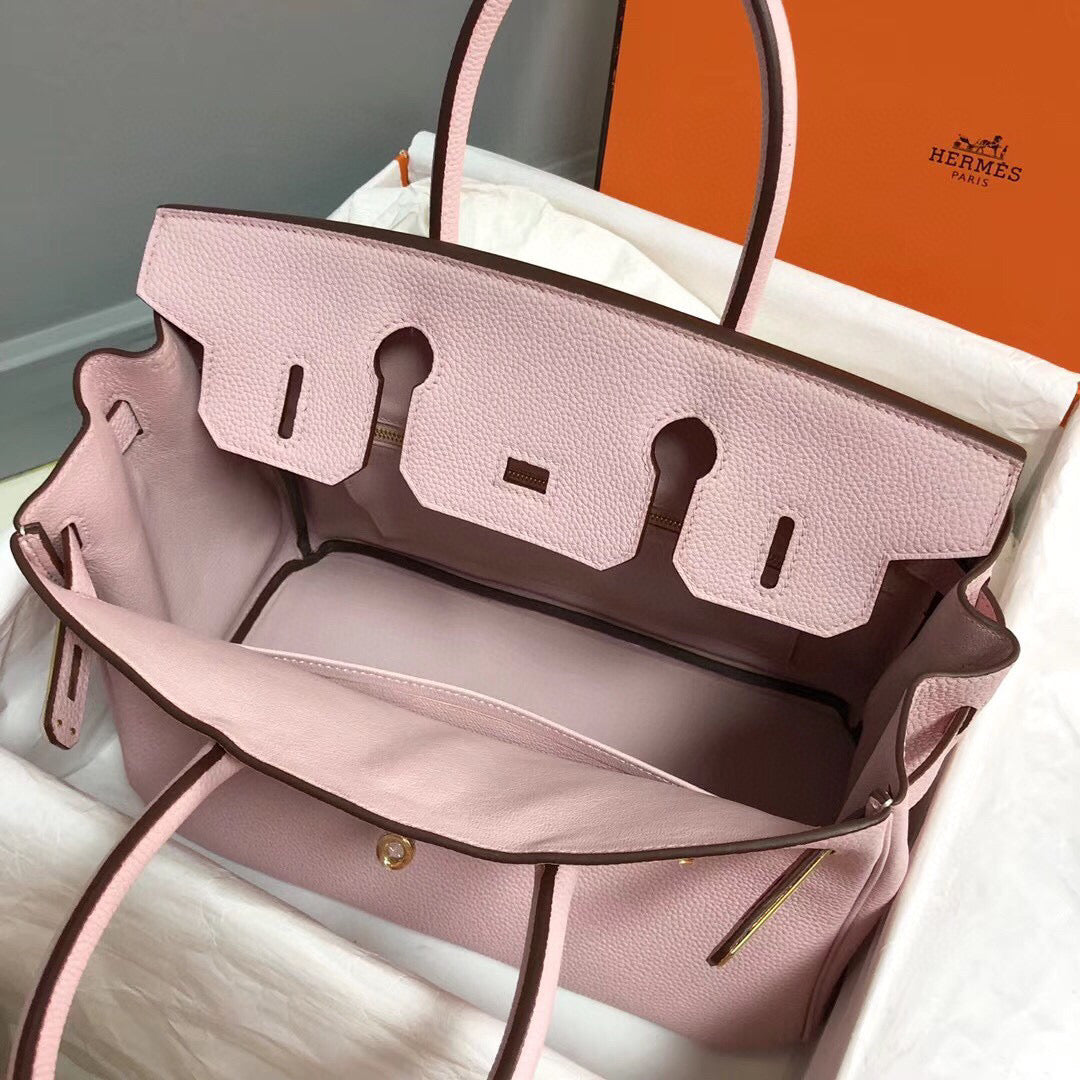 HM BIRKIN 30CM PINK TOGO LEATHER GOLD HARDWARE