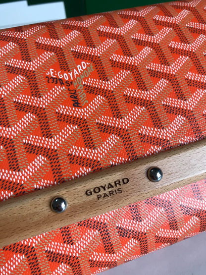 Goyard Monte Carlo Mini 25cm Orange Leather