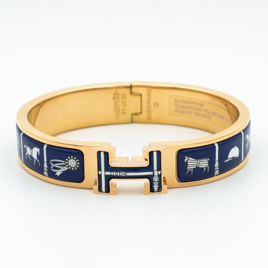 DIANA H BRACELET BLUE CERAMIC