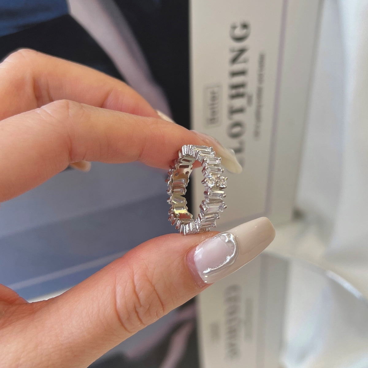 [HOT]Delicate Multi Shape Tennis Ring