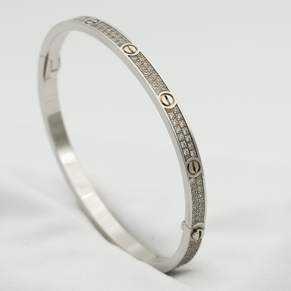 DIANA LOVE BRACELET 3.65MM DIAMOND-PAVED