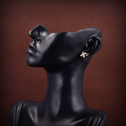 DIANA JEUX DE GOLD DIAMOND EARRINGS