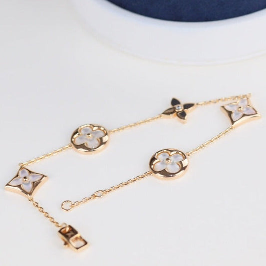 DIANA LEAF CLOVER BRACELET