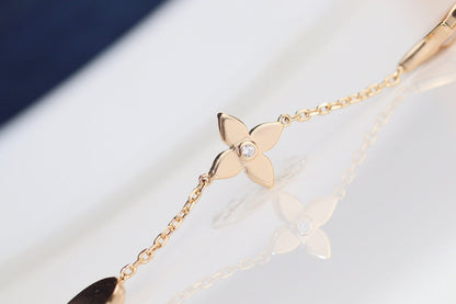 DIANA LEAF CLOVER BRACELET