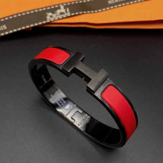 DIANA CLIC HM SO BLACK RED BRACELET