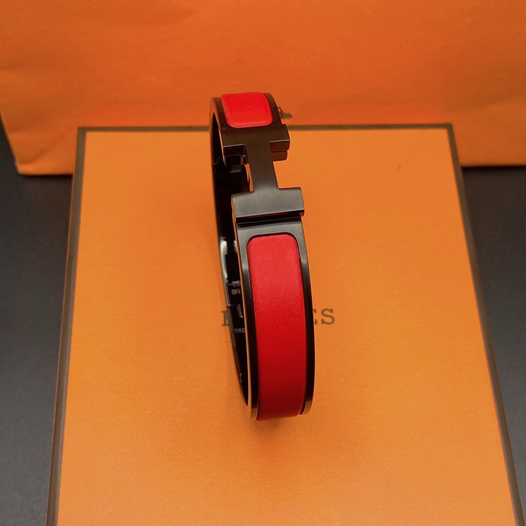 DIANA CLIC HM SO BLACK RED BRACELET