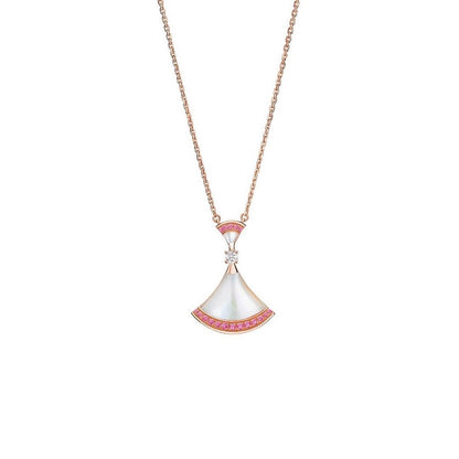DIANA DREAM NECKLACE MOP PINK DIAMOND