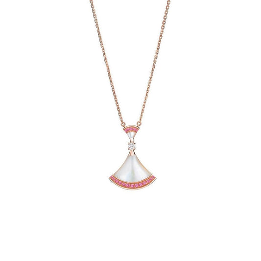DIANA DREAM NECKLACE MOP PINK DIAMOND