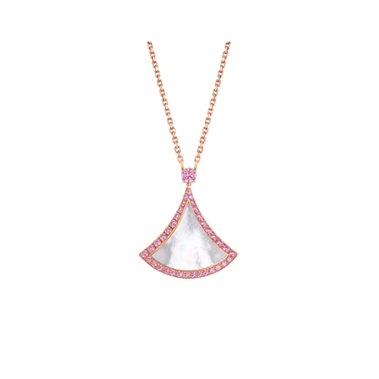 DIANA DREAM NECKLACE MOP DIAMOND PINK