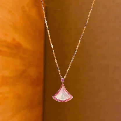 DIANA DREAM NECKLACE MOP DIAMOND PINK