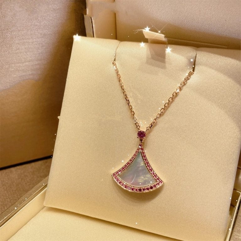 DIANA DREAM NECKLACE MOP DIAMOND PINK
