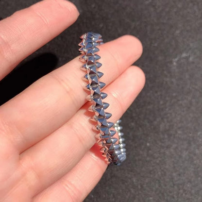 DIANA CLASH SILVER BRACELET