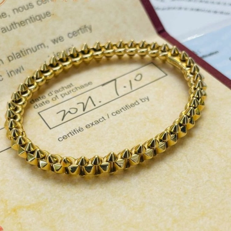 DIANA CLASH GOLD BRACELET