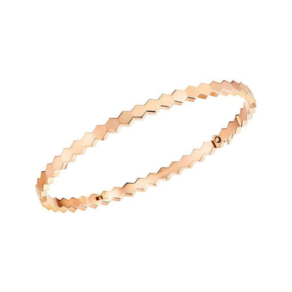 DIANA BEE LOVE PINK GOLD BRACELET