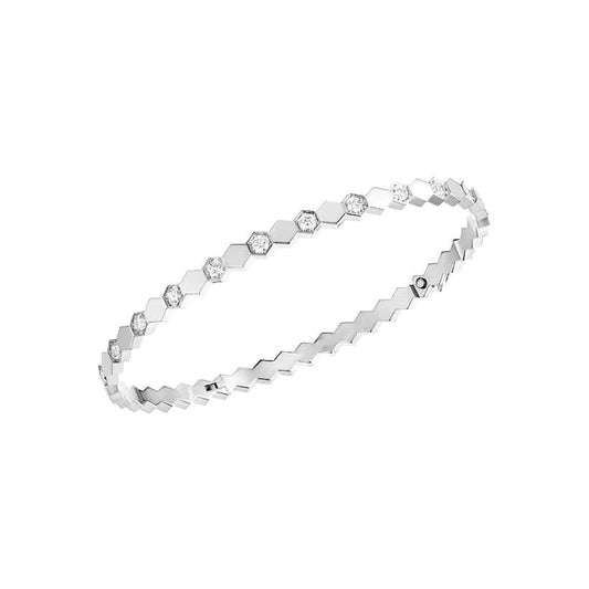 DIANA BEE LOVE SILVER DIAMOND BRACELET