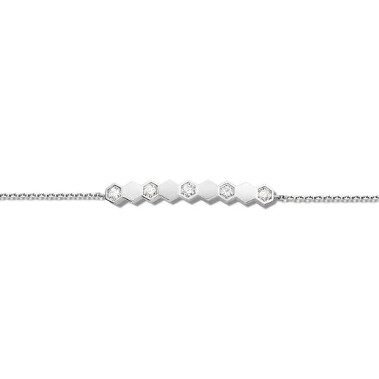 DIANA BEE LOVE BRACELET DIAMOND