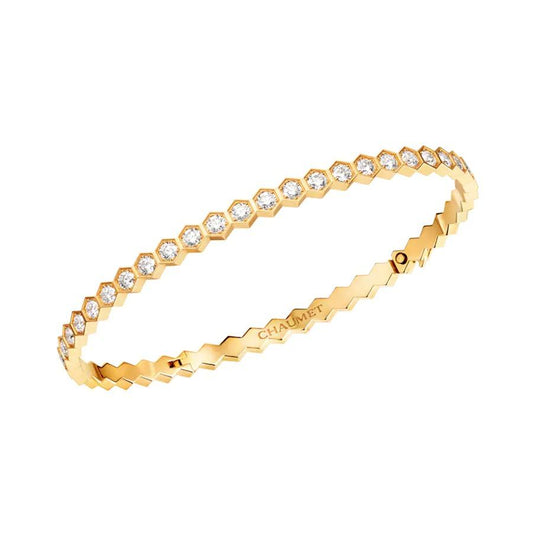 DIANA BEE LOVE GOLD BRACELET FULL DIAMOND