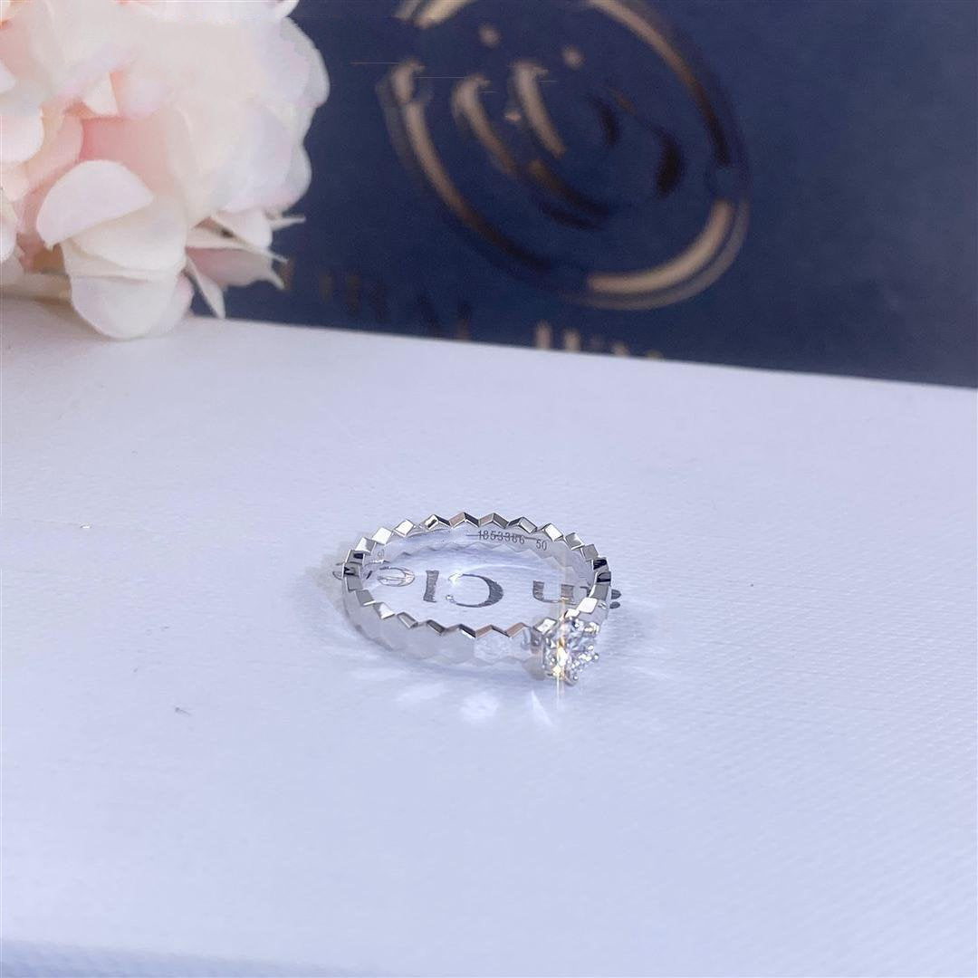 DIANA BEE LOVE RING SILVER 1 DIAMOND