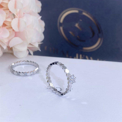 DIANA BEE LOVE RING SILVER 1 DIAMOND