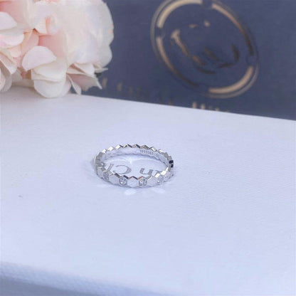 DIANA BEE LOVE RING SILVER DIAMOND