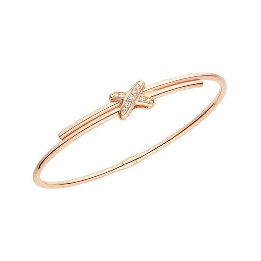 DIANA JEUX DE BRACELET PINK GOLD DIAMONDS