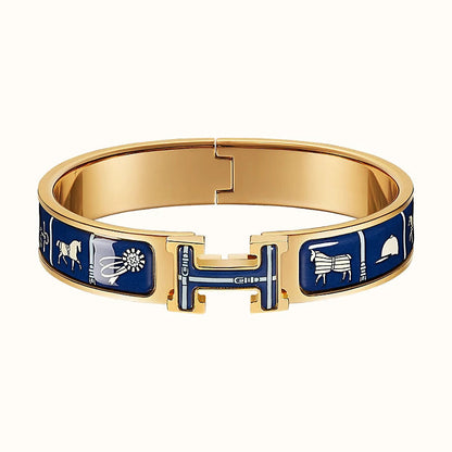 DIANA H COUVERTURES DARK BLUE BRACELET