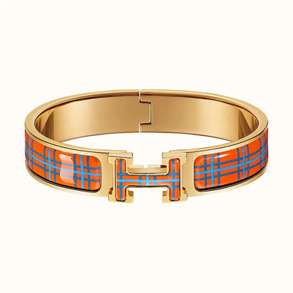 DIANA H TARTAN BRACELET 12MM