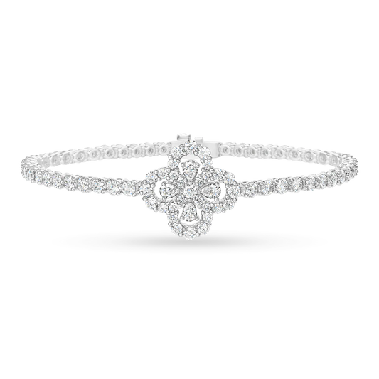 LOOP BRACELET FULL MOTIF DIAMOND 16MM