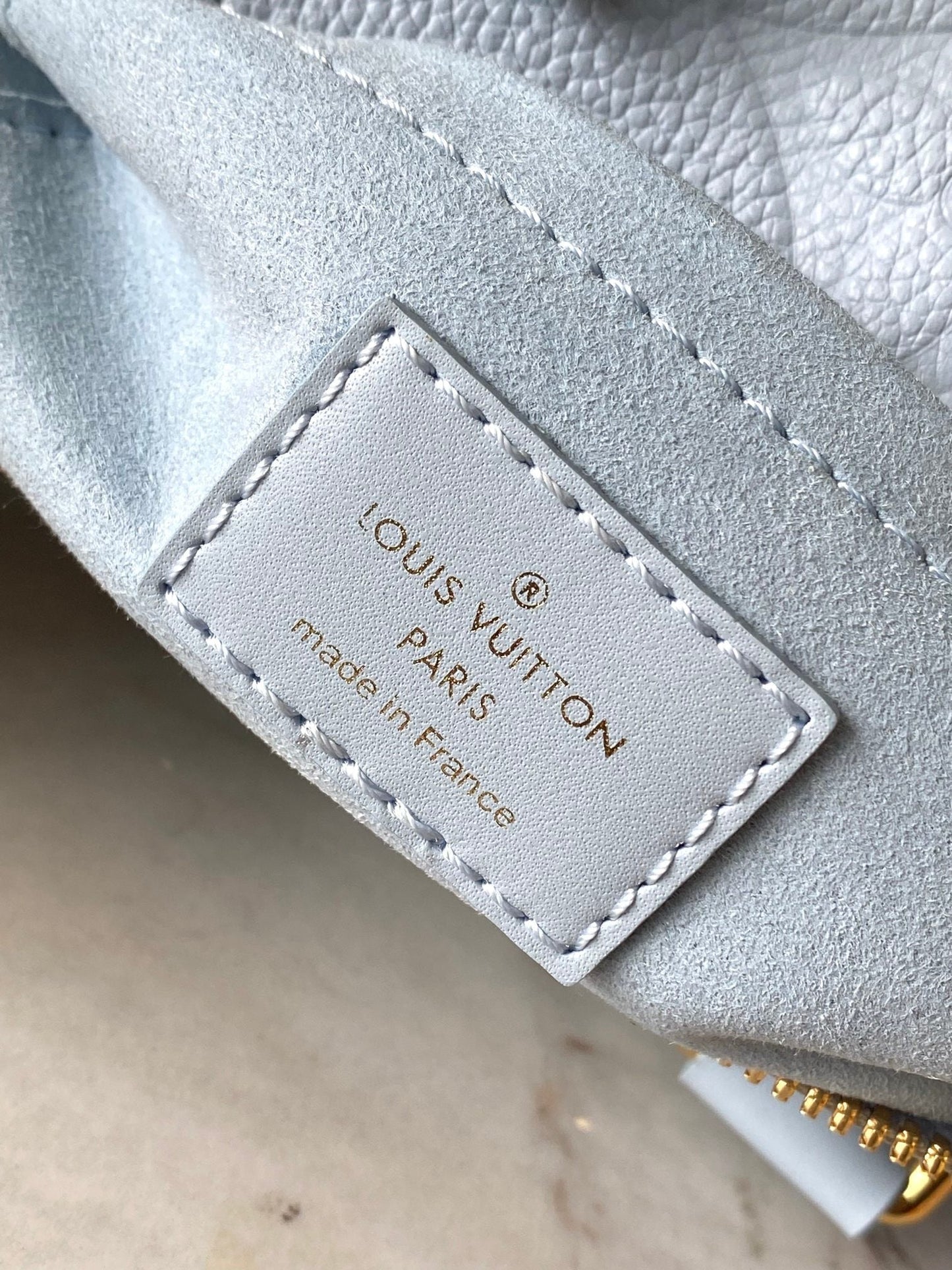 SPEEDY BANDOULI¨¨RE 20 IN BLUE HOUR MONOGRAM EMPREINTE LEATHER