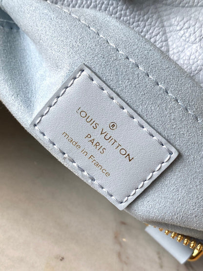 SPEEDY BANDOULI¨¨RE 20 IN BLUE HOUR MONOGRAM EMPREINTE LEATHER