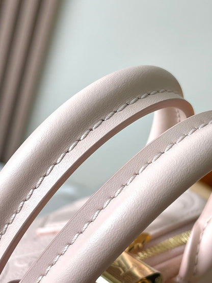 SPEEDY BANDOULI¨¨RE 20 IN LIGHT PINK MONOGRAM EMPREINTE LEATHER