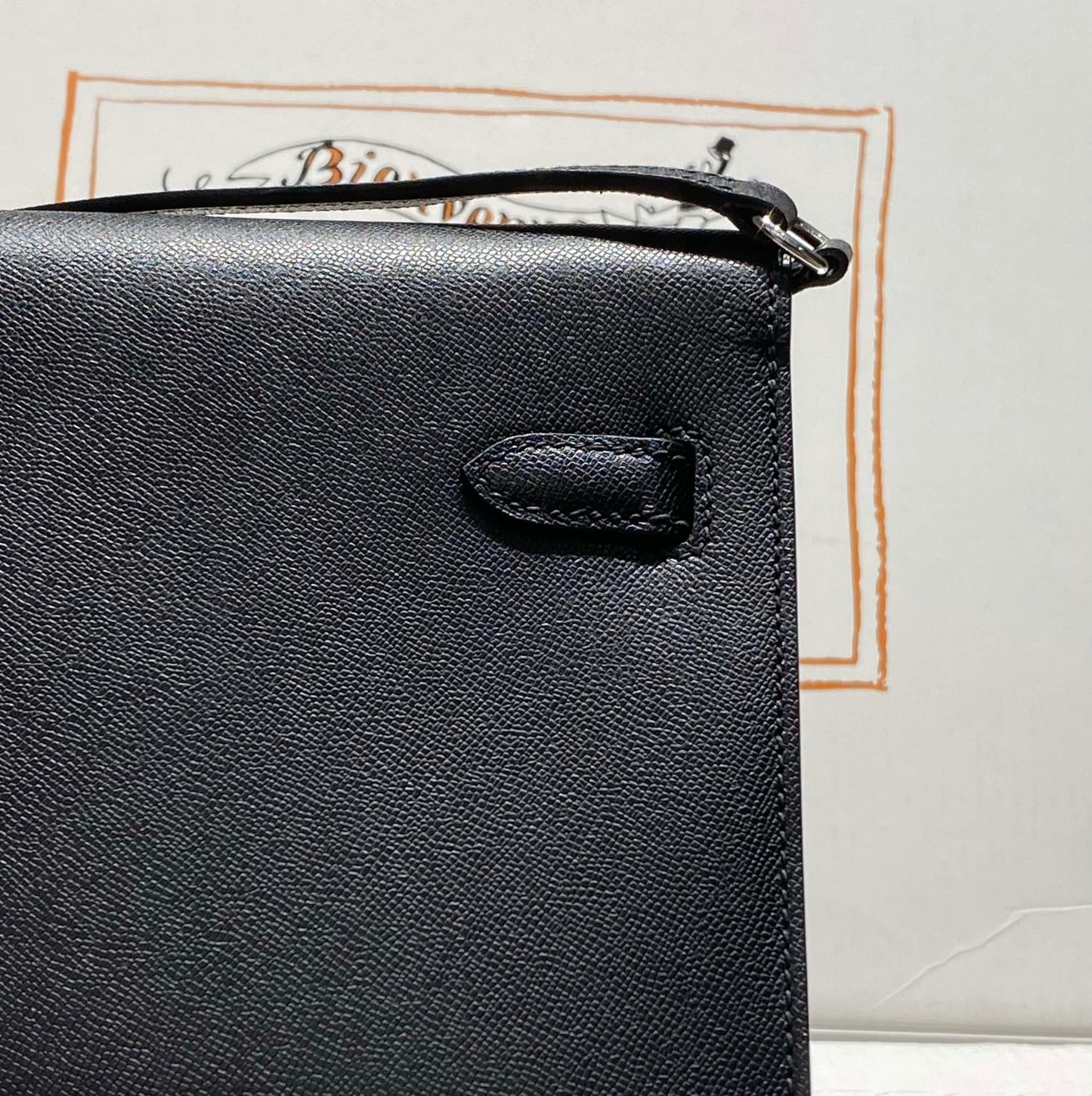 HM Kelly Elan 27cm Black Leather Shw