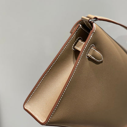 HM Kelly Elan 27cm Brown Leather Shw