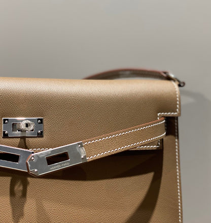 HM Kelly Elan 27cm Brown Leather Shw