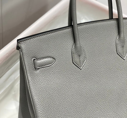 HM BIRKIN 35CM MEDIUM GREY TOGO LEATHER GOLD HARDWARE