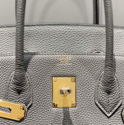 HM BIRKIN 35CM MEDIUM GREY TOGO LEATHER GOLD HARDWARE