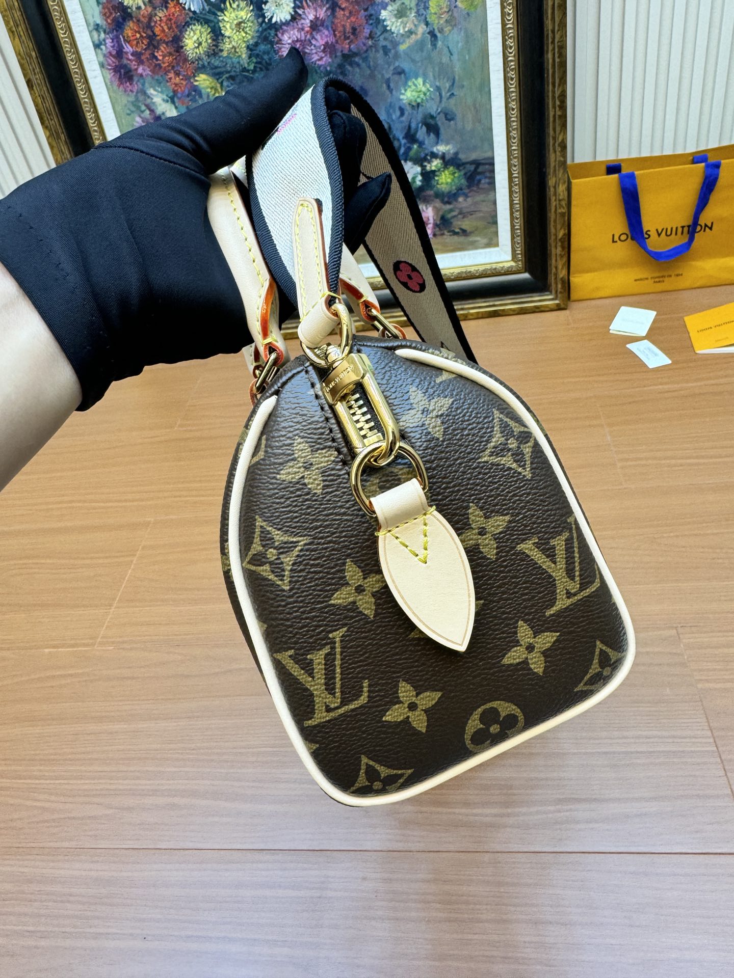 LV Nano Speedy 20cm Brown Monogram Canvas 206009