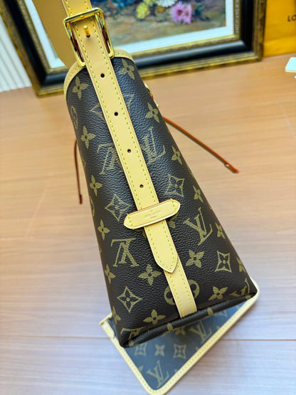 LV CarryAll PM 29cm Brown Monogram Canvas 206005