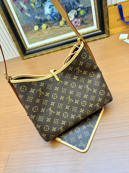 LV CarryAll PM 29cm Brown Monogram Canvas 206005