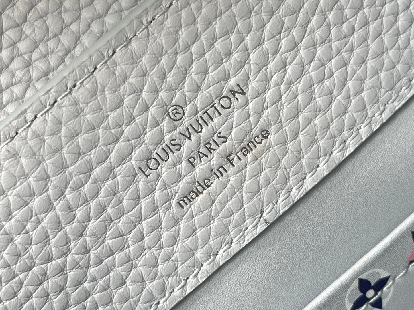 CAPUCINES BB 27 IN CHROME GRAY TAURILLON SILVER HARDWARE