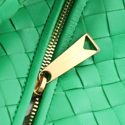 small jodie 48 green lambskin