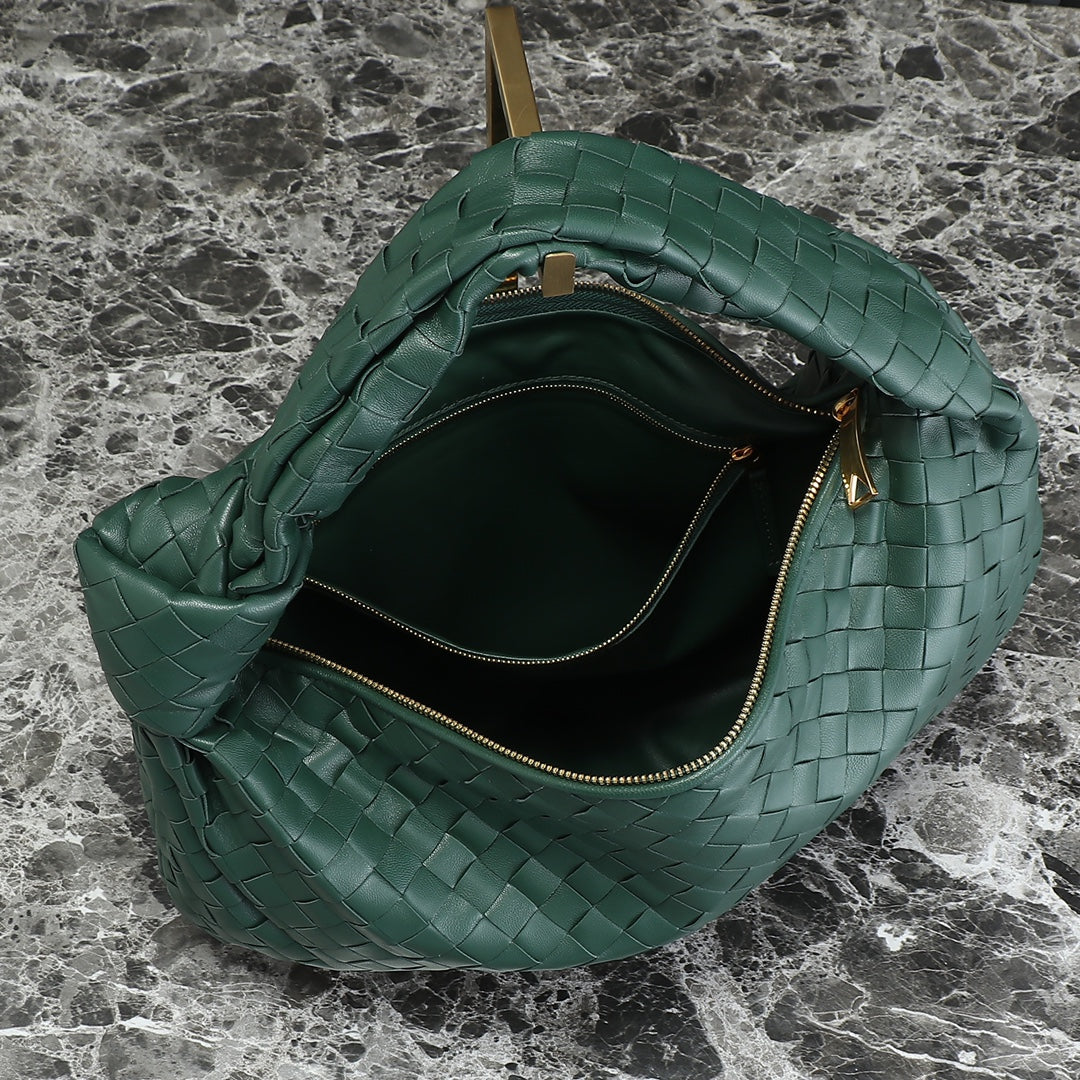 small jodie 48 dark green lambskin