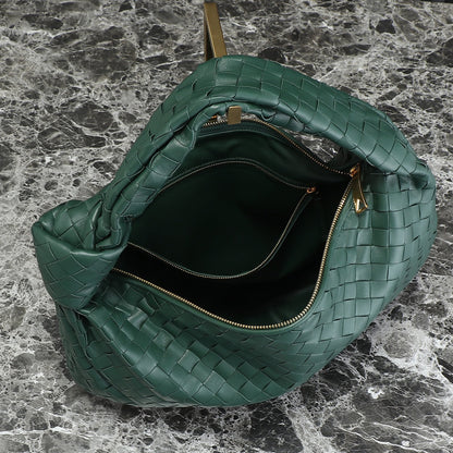 small jodie 48 dark green lambskin
