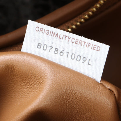 small jodie 48 brown lambskin