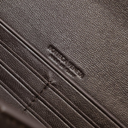 BV Long Clutch Andiamo With Handle 31cm Fondant Calfskin Ghw