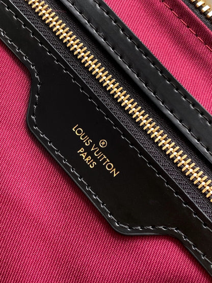 KEEPALL BANDOULI¨¨RE 45 IN BLACK MONOGRAM TOMETTE CANVAS