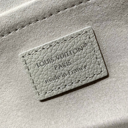 LV Speedy Bandouliere 20 Brume Gray Monogram Empreinte Leather 205495